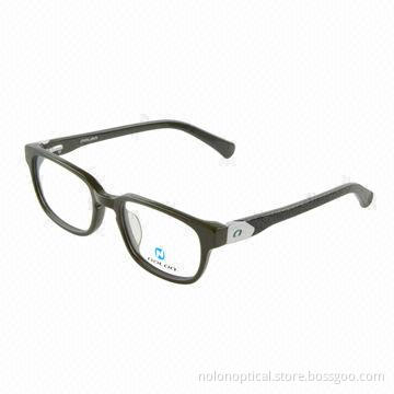 Hot Sale Acetate Eyewear Frame with Special Temple Pattern, CE and FDA Marks